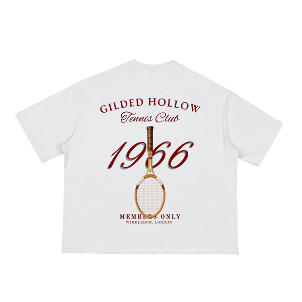 GH tennis club Boxy Tee - The Gilded Hollow