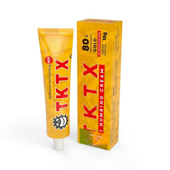 Tktx Gold numbing cream - The Gilded Hollow