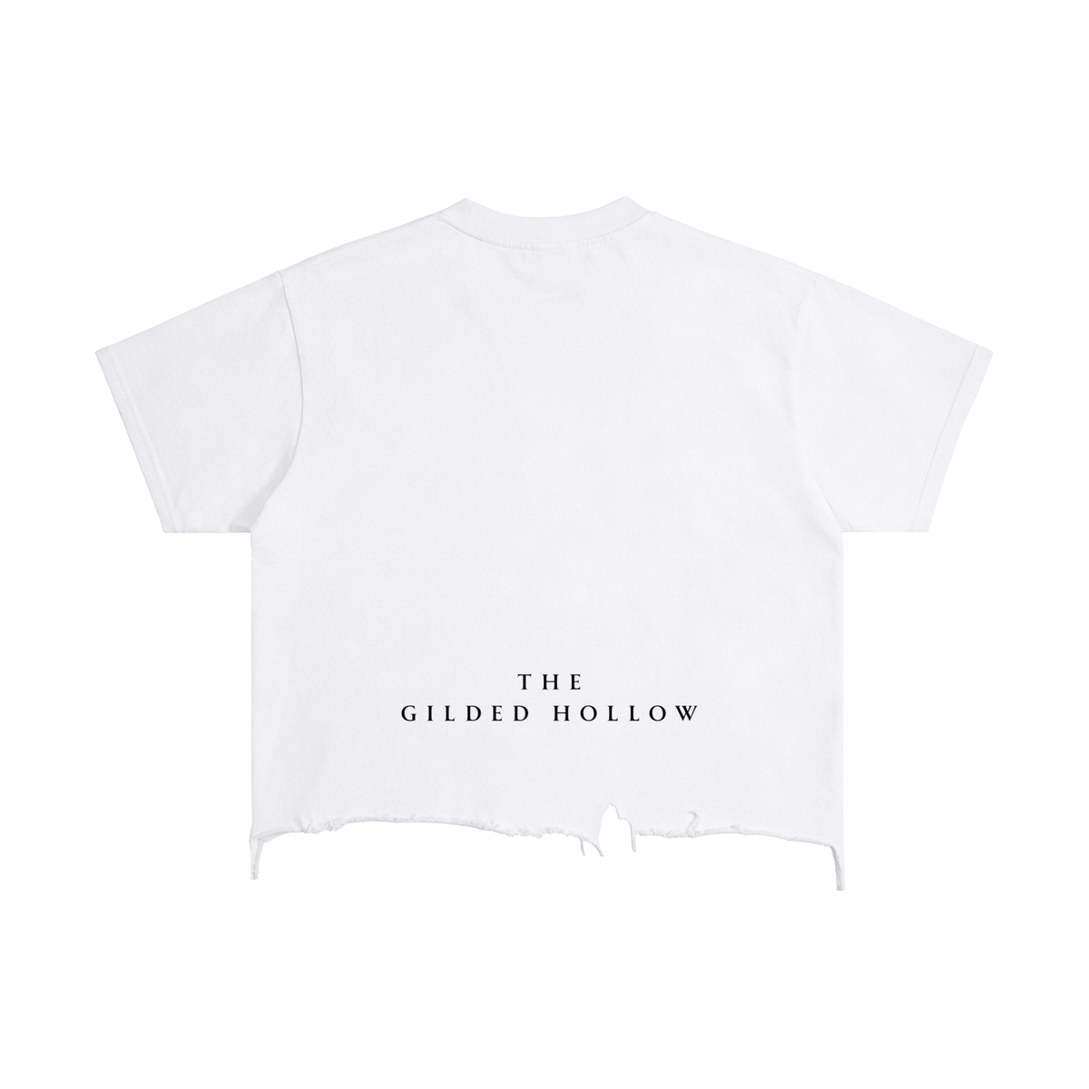 Vintage Wash Boxy Distressed Hem T-Shirt