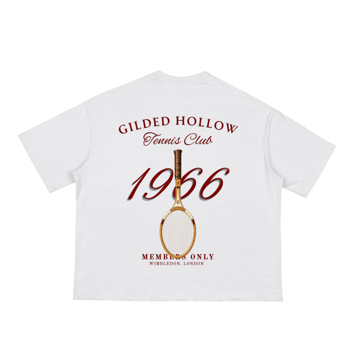 GH tennis club Boxy Tee