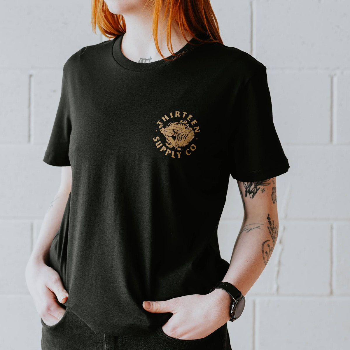 BURN THE CANDLE - Black Tee - The Gilded Hollow