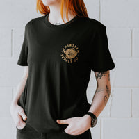 BURN THE CANDLE - Black Tee - The Gilded Hollow