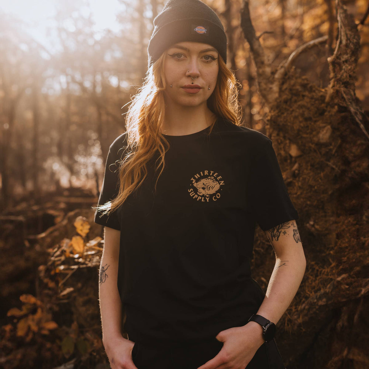 BURN THE CANDLE - Black Tee - The Gilded Hollow