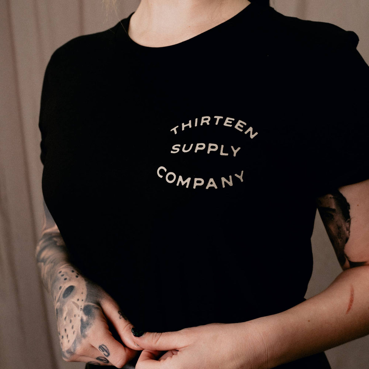 BURNT OUT - Black tee - The Gilded Hollow