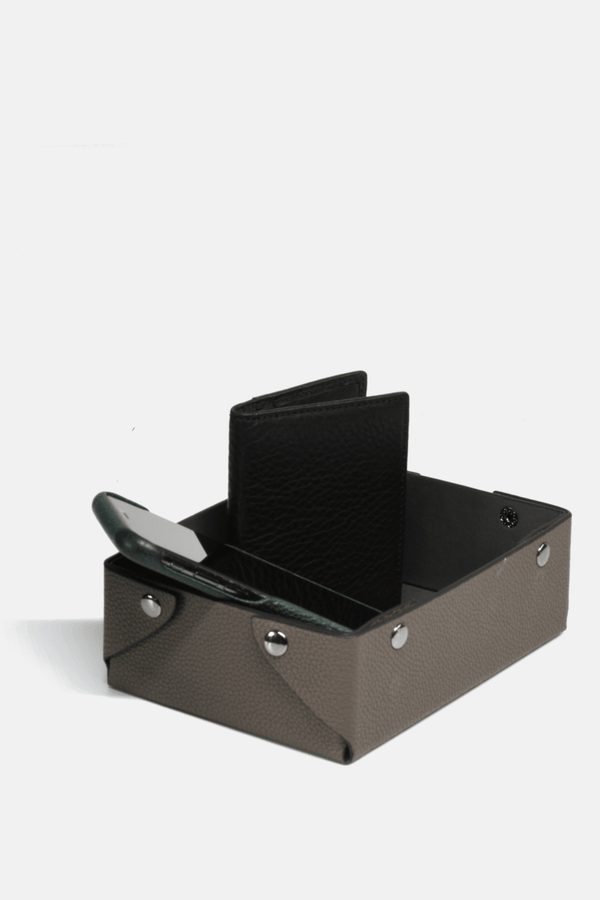 Catch-All Leather Tray - The Gilded Hollow