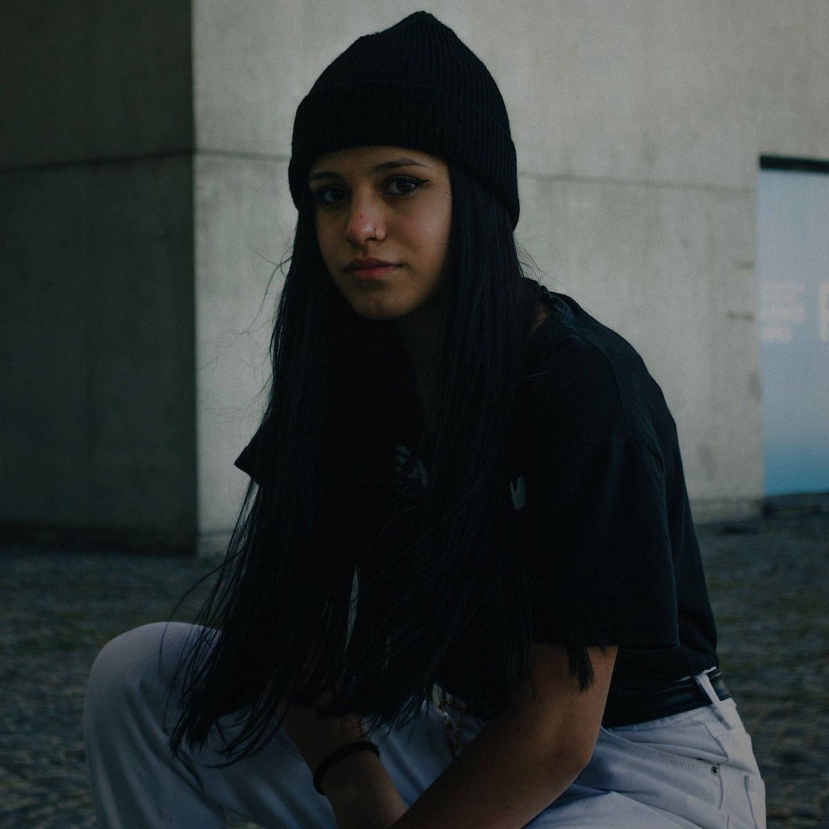 Hoy Organic Daily Beanie - Black - The Gilded Hollow