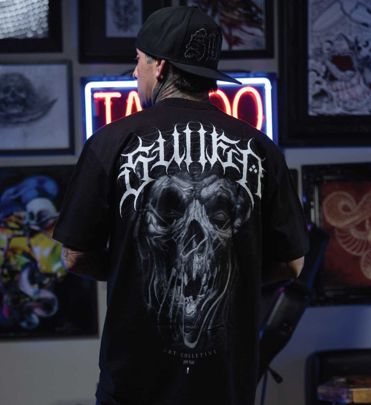 Juan Pajo - Black tee - The Gilded Hollow