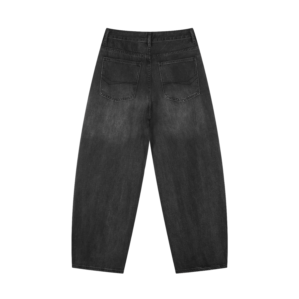 Men's Sunfade Vintage Wash Barrel Leg Jeans - The Gilded Hollow