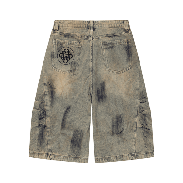 Men’s Vintage Wash Demin Jeans - The Gilded Hollow