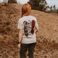 SKATE TRIPTYCH - Off-white Tee - The Gilded Hollow