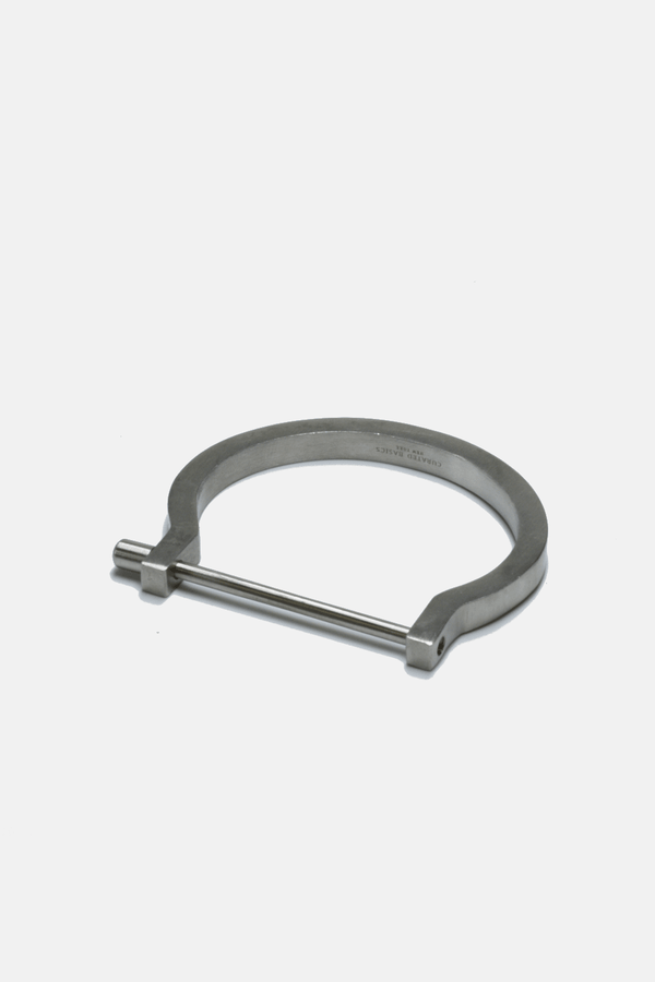 Steel Screw Cuff - The Gilded Hollow