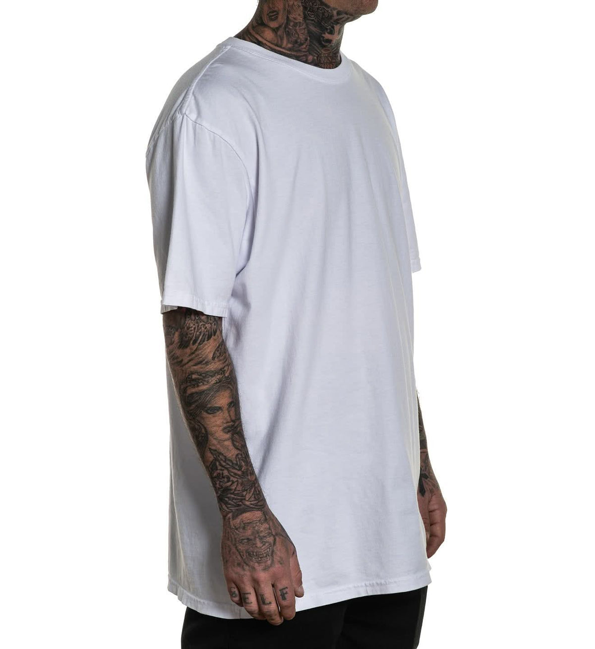 The Solids Premium - White tee - The Gilded Hollow