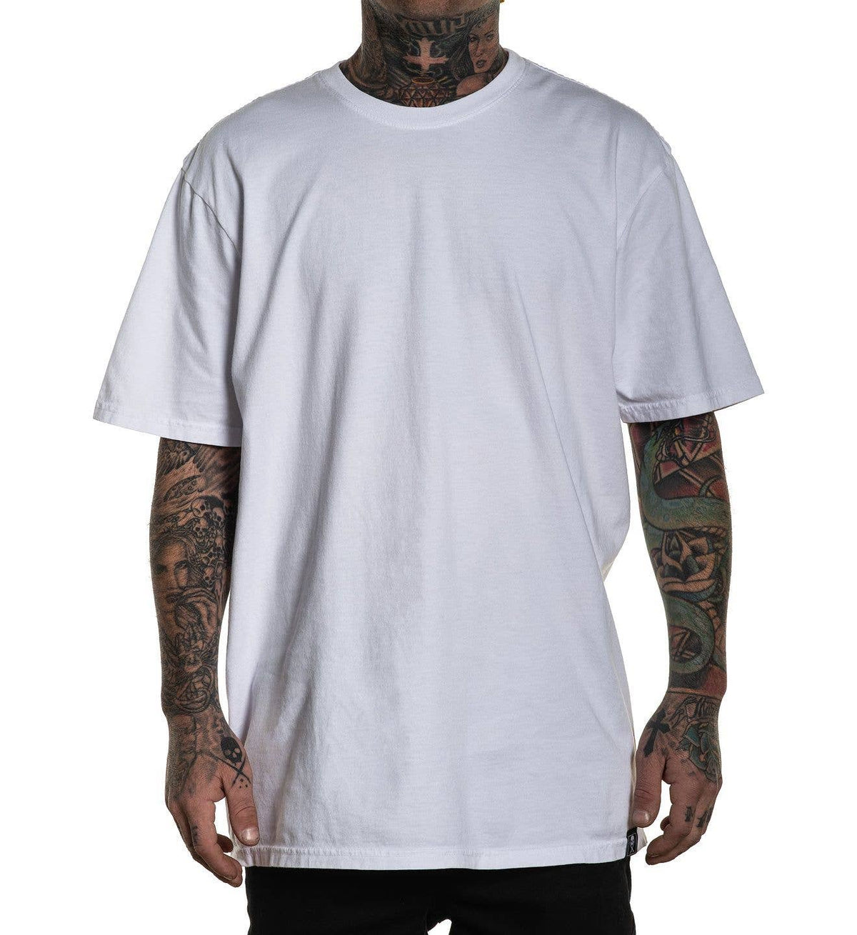 The Solids Premium - White tee - The Gilded Hollow