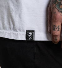 The Solids Premium - White tee - The Gilded Hollow