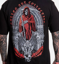 Time Spent - Black tee - The Gilded Hollow