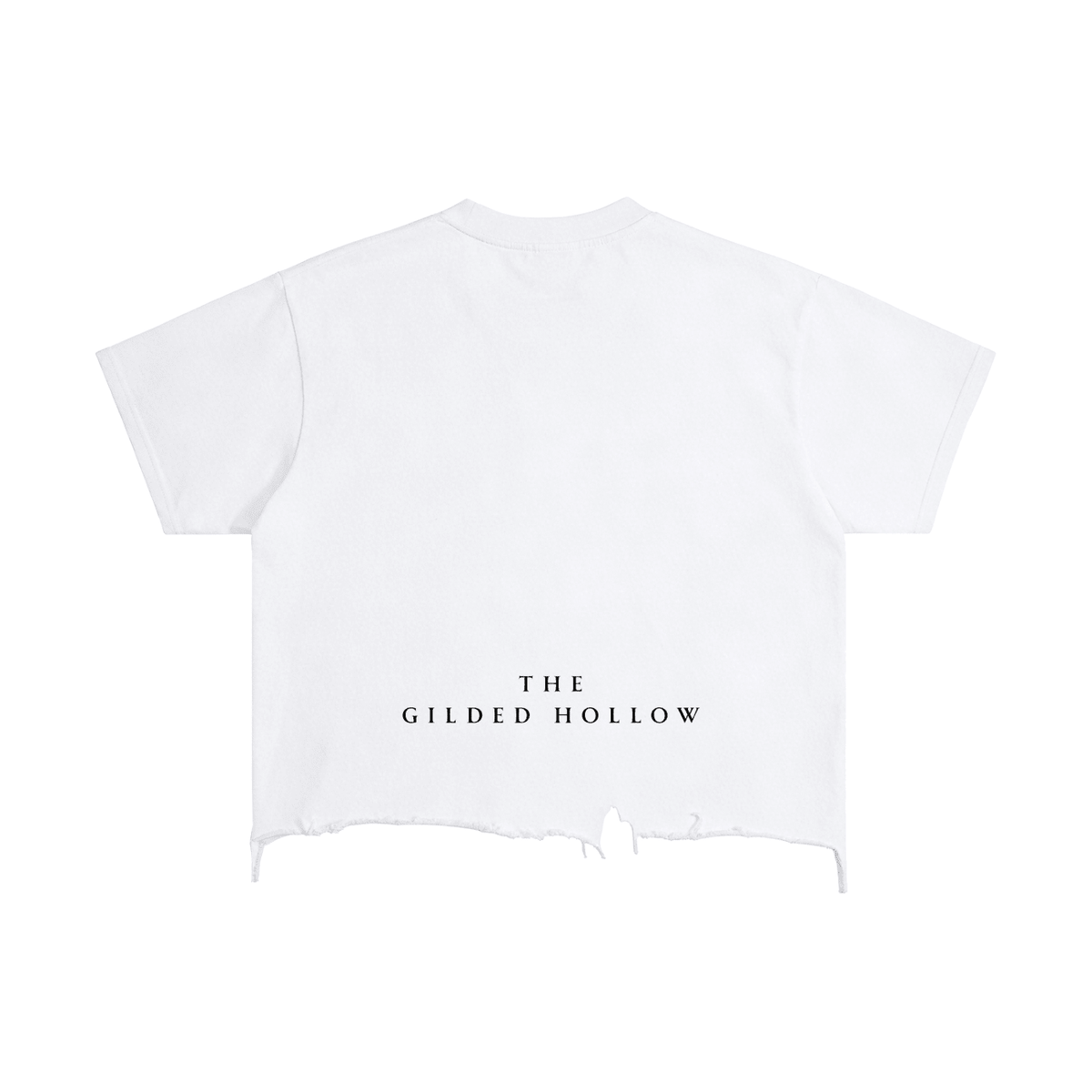 Vintage Wash Boxy Distressed Hem T-Shirt - The Gilded Hollow